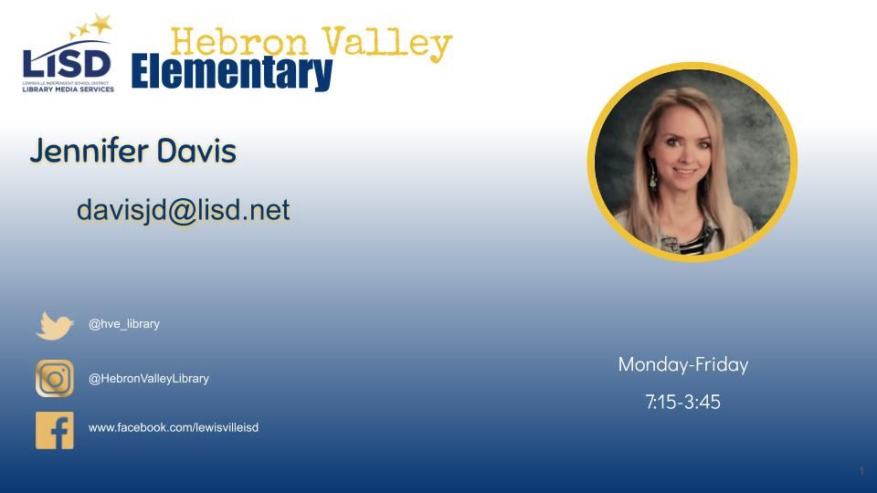 email:  davisjd@lisd.net